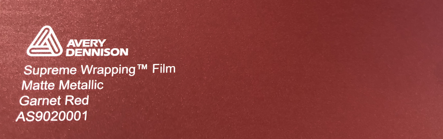 SWF Matte Metallic Garnet Red