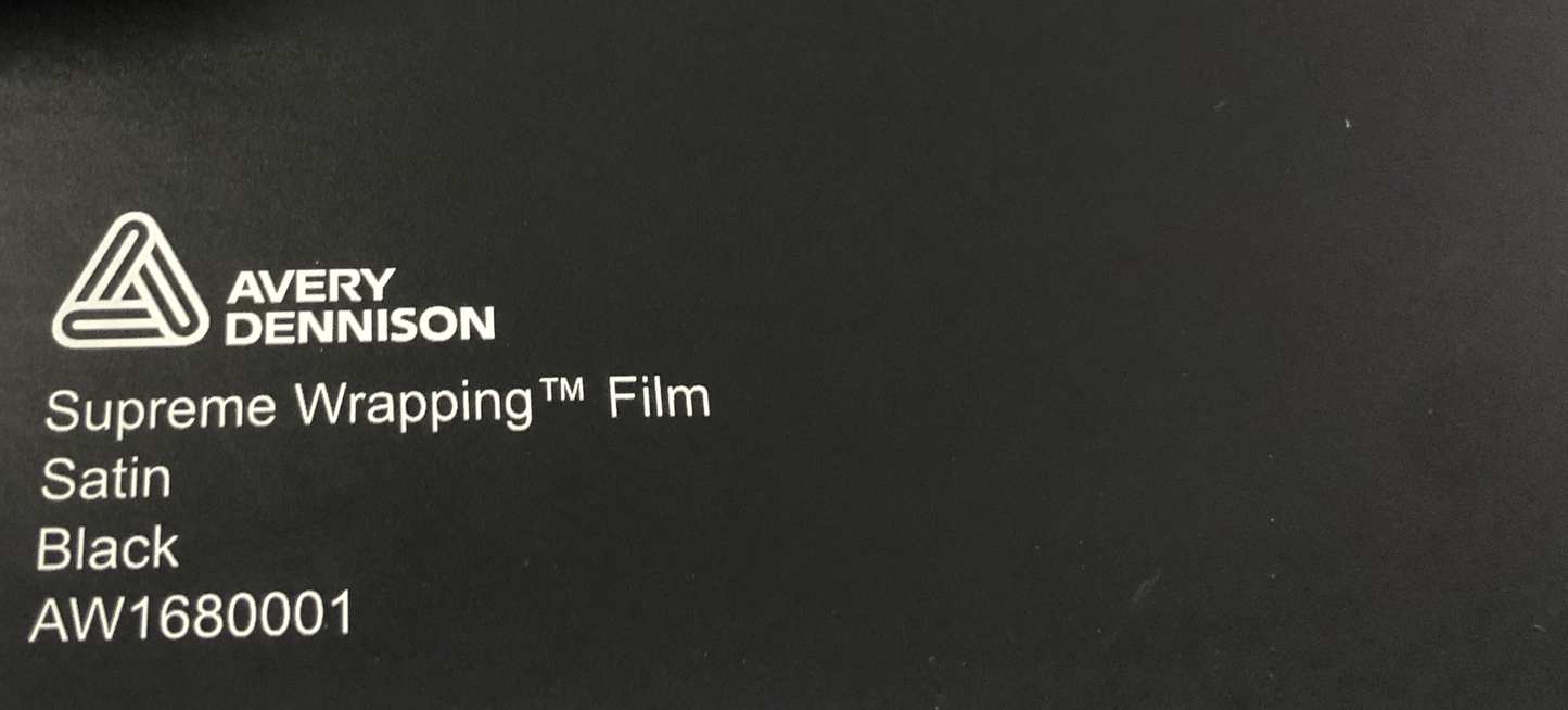 SWF Satin Black (1m)
