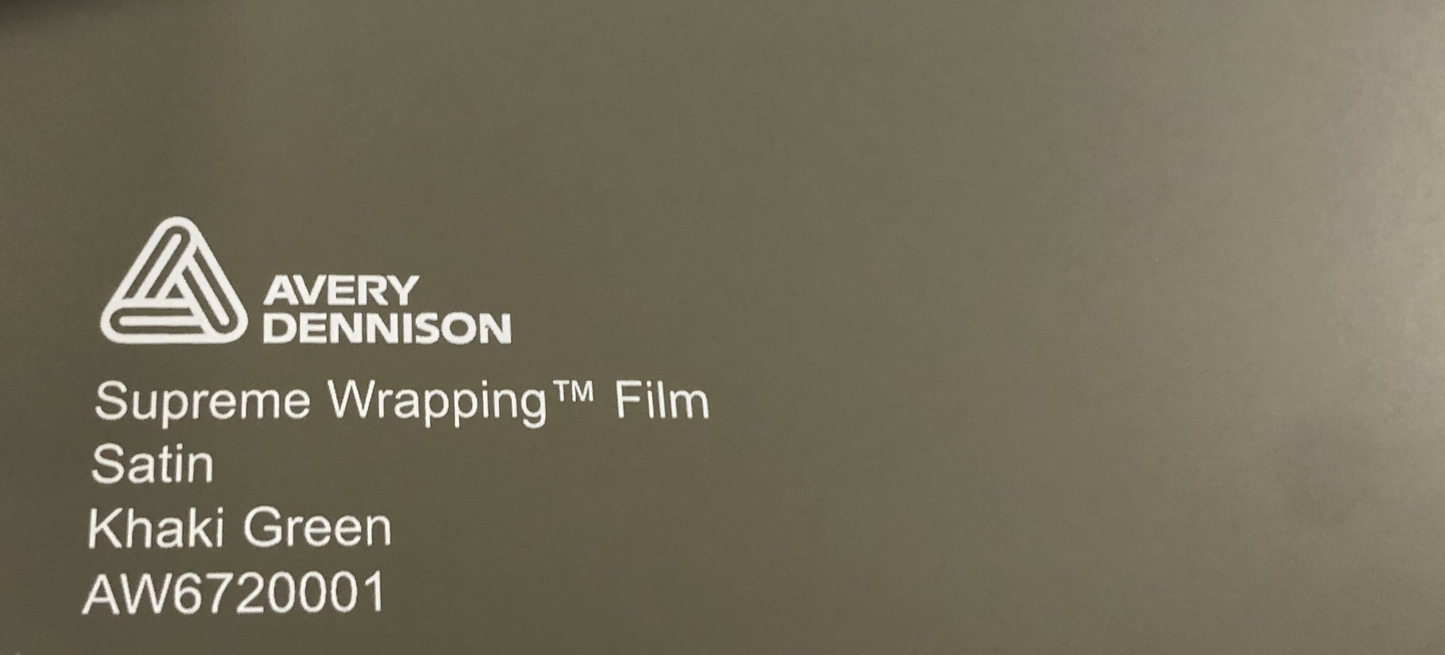 SWF Satin Khaki Green (1m)