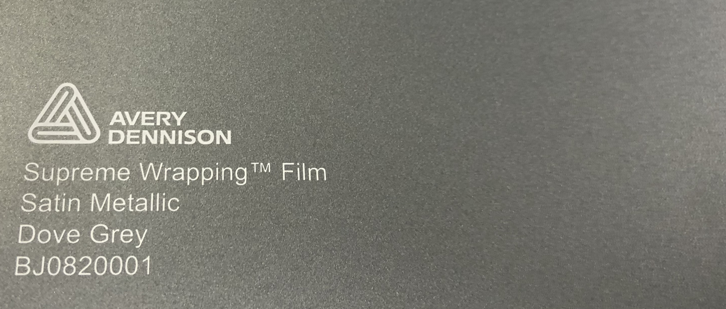 SWF Satin Metallic Dove Grey (1m)