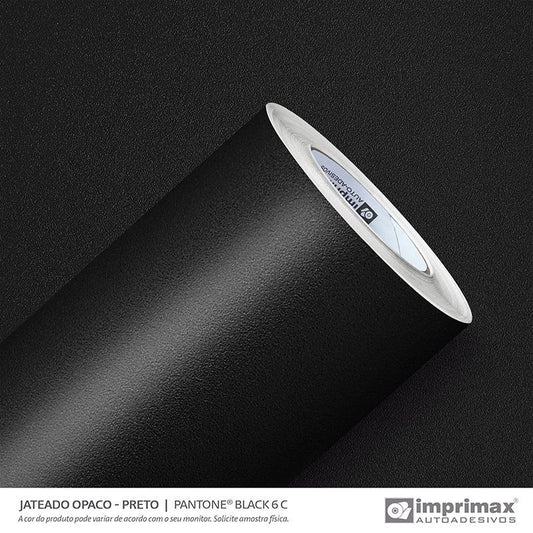 VINIL  GOLD MAX JATEADO OPACO PRETO / BUBBLE FREE