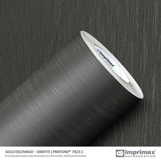 VINIL GOLD ESCOVADO GRAFITE