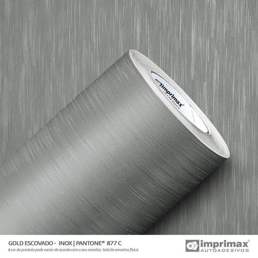 VINIL GOLD ESCOVADO INOX