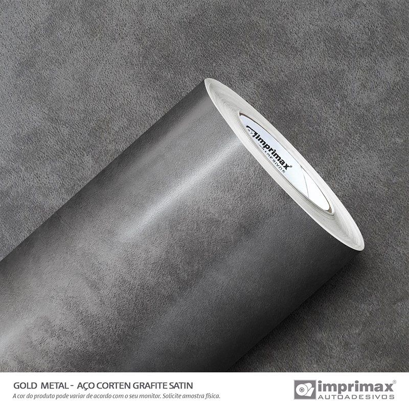 VINIL GOLD METAL AÇO CORTEN GRAFITE SATIN