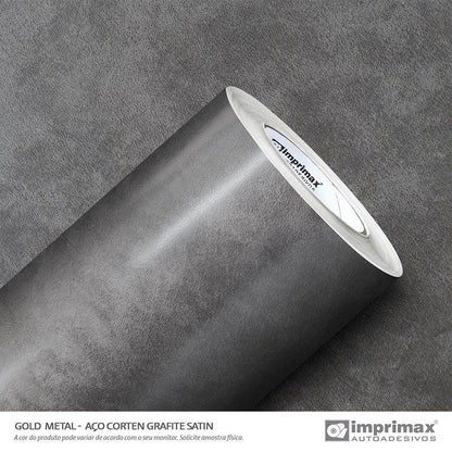 VINIL GOLD METAL AÇO CORTEN GRAFITE SATIN