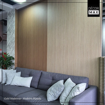 VINIL GOLD MADEIRA RIPADA MR - 2102 ( CARVALHO)