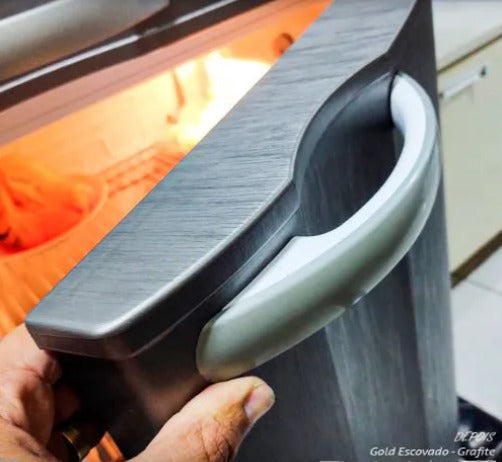 VINIL GOLD ESCOVADO GRAFITE