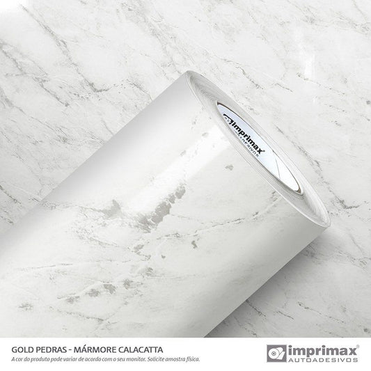 VINIL GOLD PEDRAS MARMORE CALACATTA