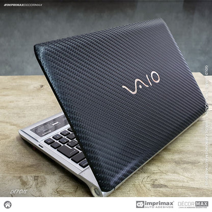 VINIL GOLD FIBRA 4D PRETO / BUBBLE FREE