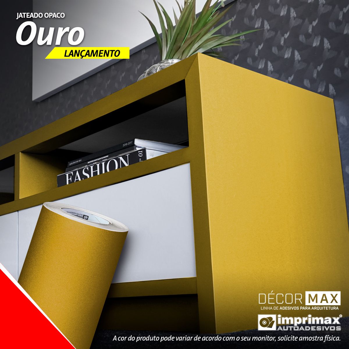VINIL GOLD MAX JATEADO OPACO OURO