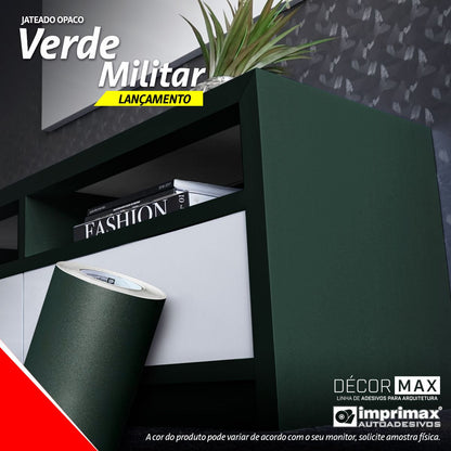 VINIL GOLD MAX JATEADO OPACO VERDE MILITAR