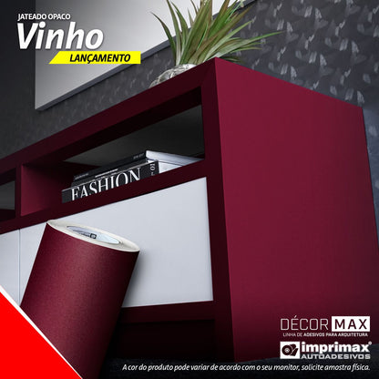 VINIL GOLD MAX JATEADO OPACO VINHO