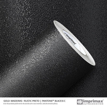 VINIL GOLD RUSTIC PRETO
