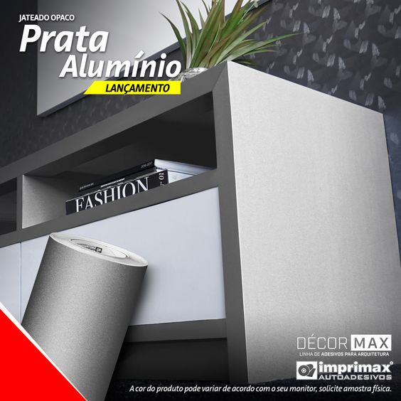 VINIL PROTECT MATTE PRATA ALUMINIO / BUBBLE FREE