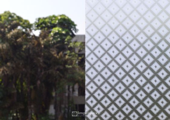 VINIL JATEADO TRANSPARENTE LOSANGO