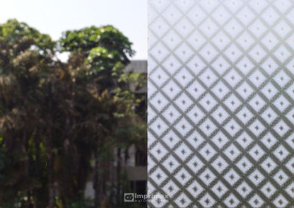 VINIL JATEADO TRANSPARENTE LOSANGO